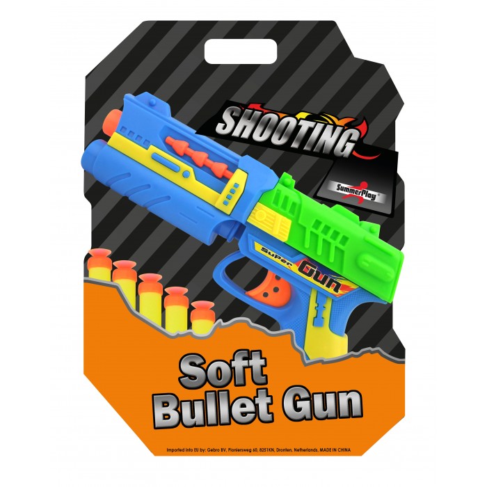 Soft bullet gun как работает